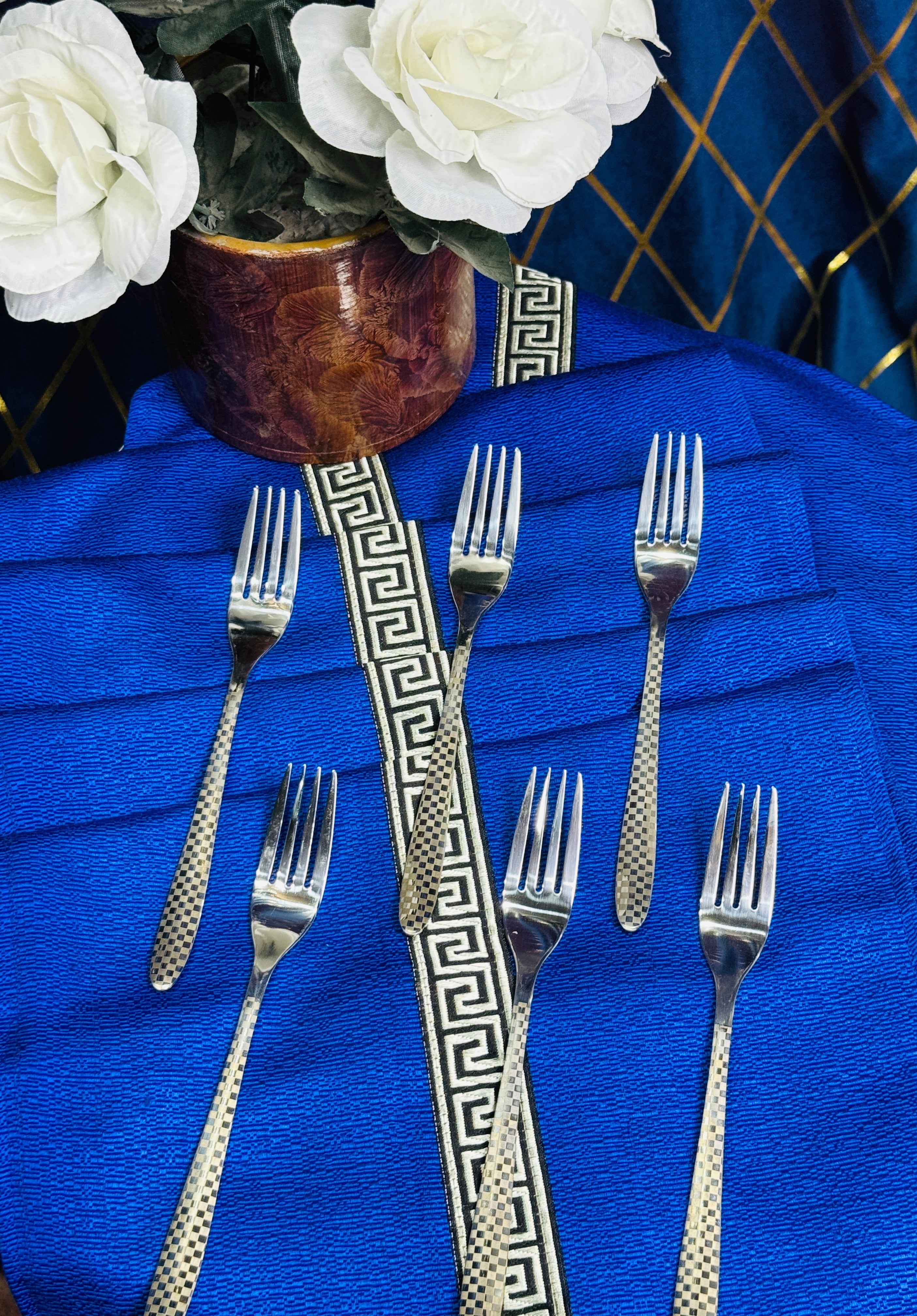 Stainless Steel Forks - 6 pcs