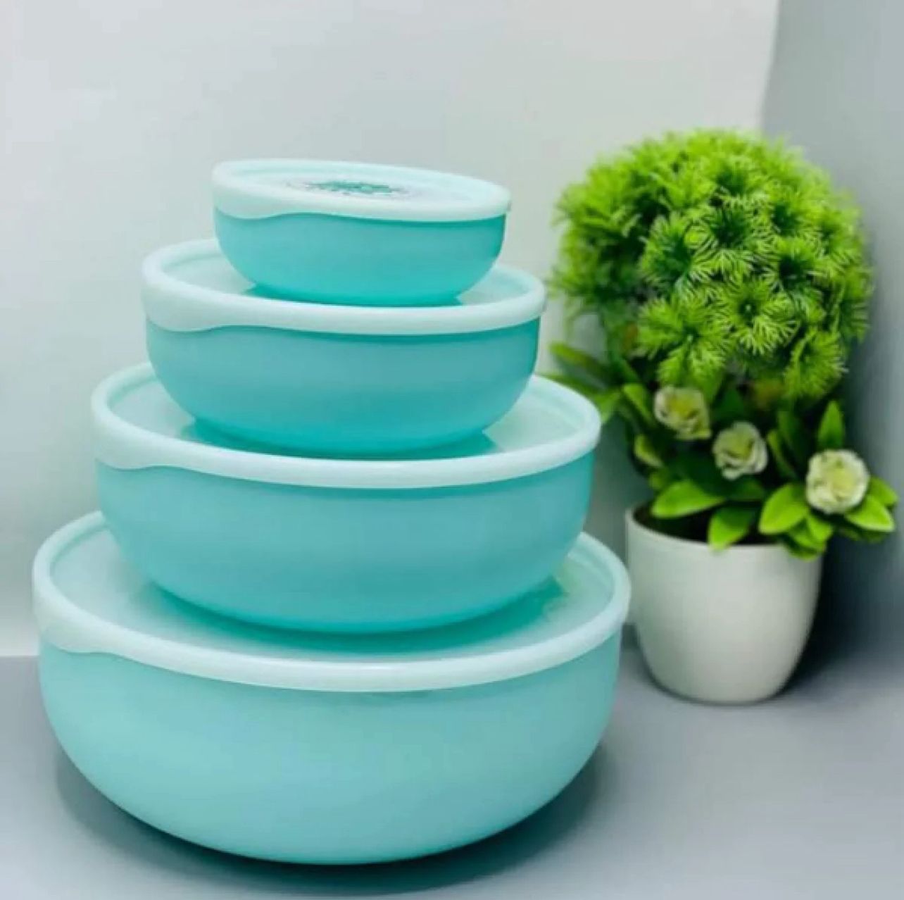 Premium 4 piece bowl set in 3 colors