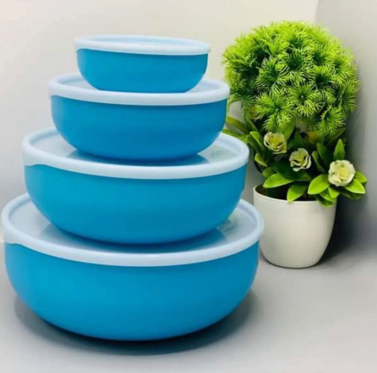 Premium 4 piece bowl set in 3 colors