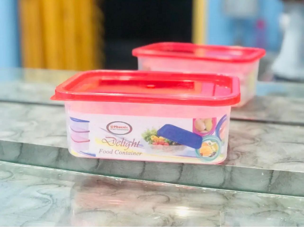 Plastic Food box in 3 Different Sizes