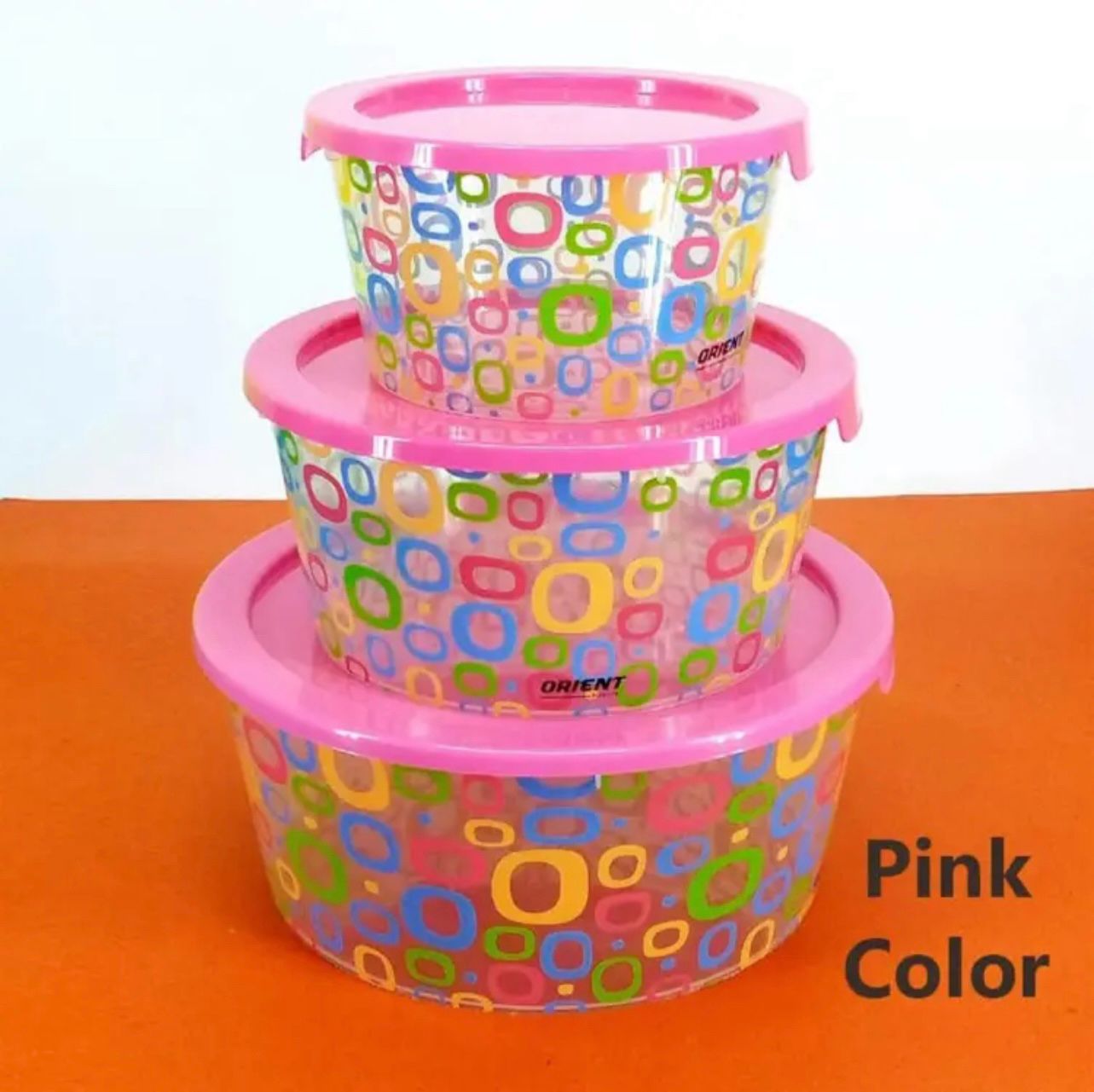 Premium Plastic Bowl set in 3 Different colors