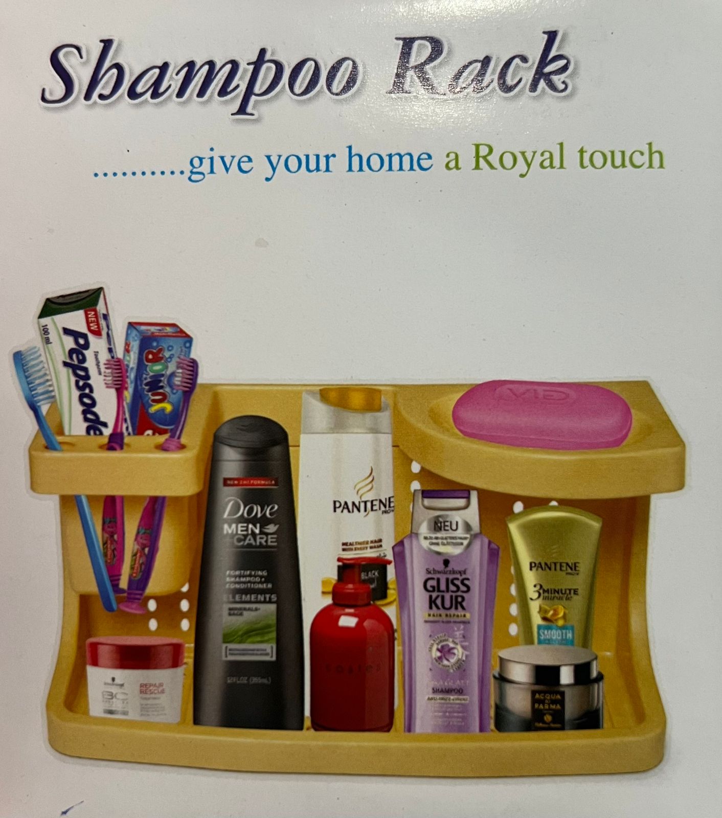 shampoo rack